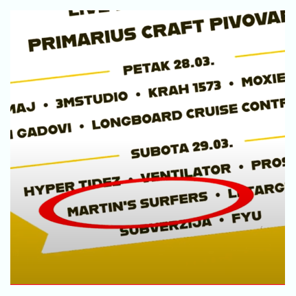 martin's surfers